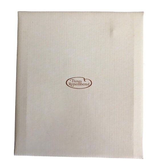 Things Remembered Flask Gift Set Stainless Steel 5oz Engraved Box - Picture 3 of 3